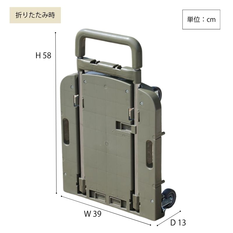 collendハンドルカート