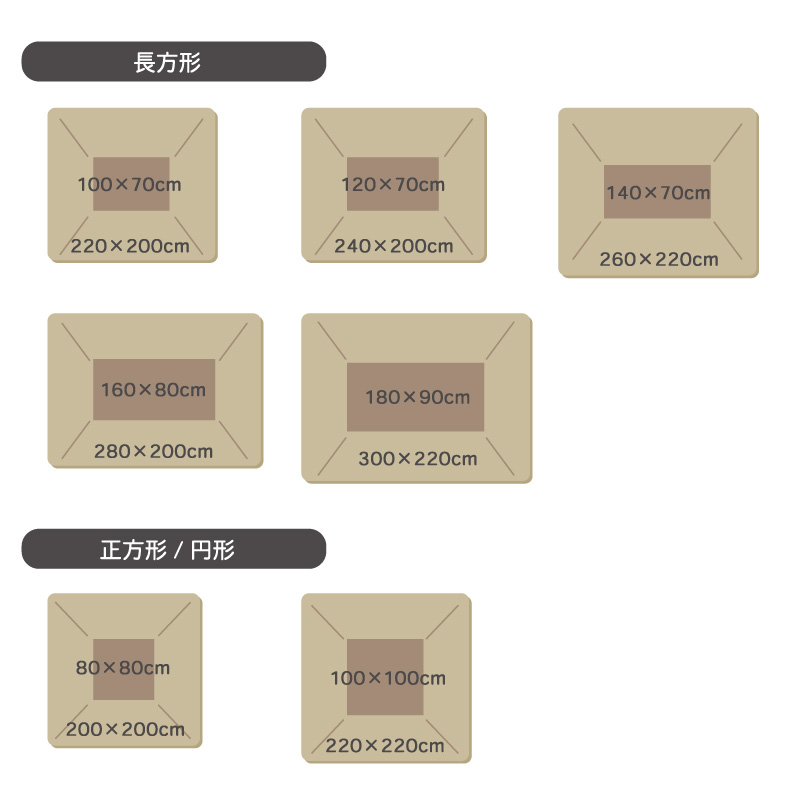 GAMZAこたつ布団