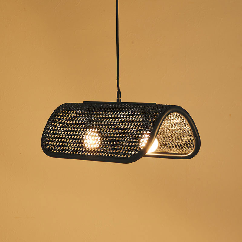 RATTAN PENDANT LAMP(4灯）