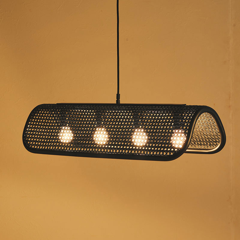 RATTAN PENDANT LAMP(4灯）