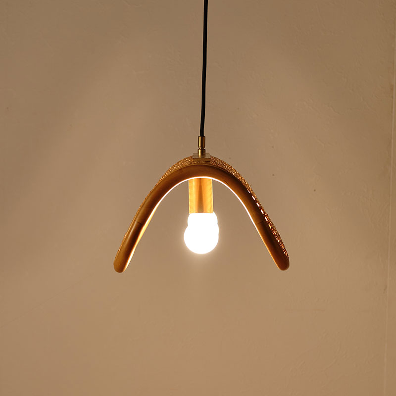 RATTAN PENDANT LAMP(4灯）