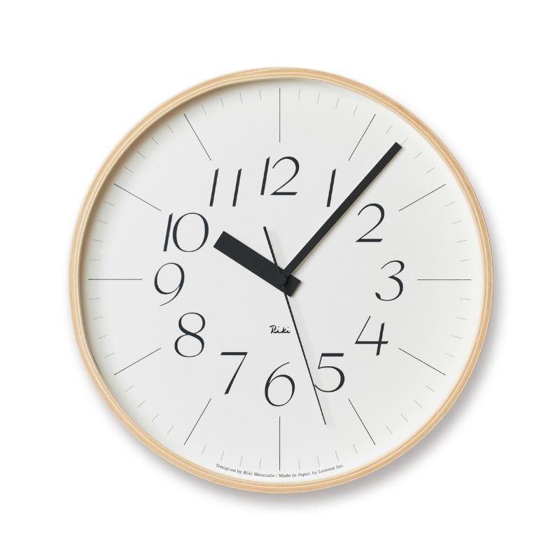 RIKI CLOCK（細字）