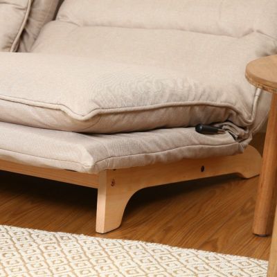 幅140cm] ダブルクッション座椅子フィット 2人掛け | DOUBLEDAY ONLINE