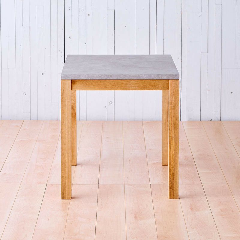 幅90cm/100cm] PATNAモルタル調天板テーブル（布団レスヒーターあり