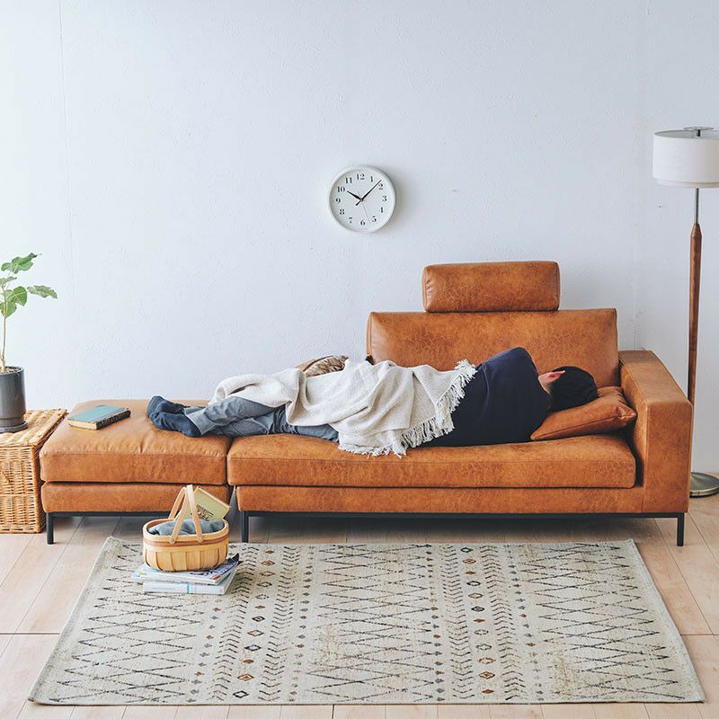 【美品】NOCE（ノーチェ）オットマンのみ 北欧シンプルな大型オットマン付きソファ | NOCEノーチェ 家具