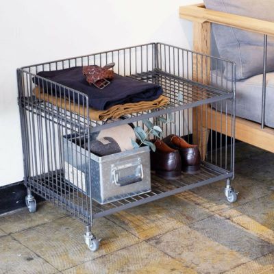 COLLEND ワイヤーワゴン ＜幅/ワイド 棚/シングル＞ | DOUBLEDAY