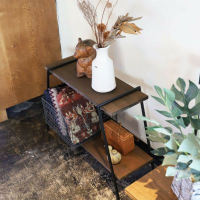COLLEND アイアンレッグラック 2段 | DOUBLEDAY ONLINE SHOP