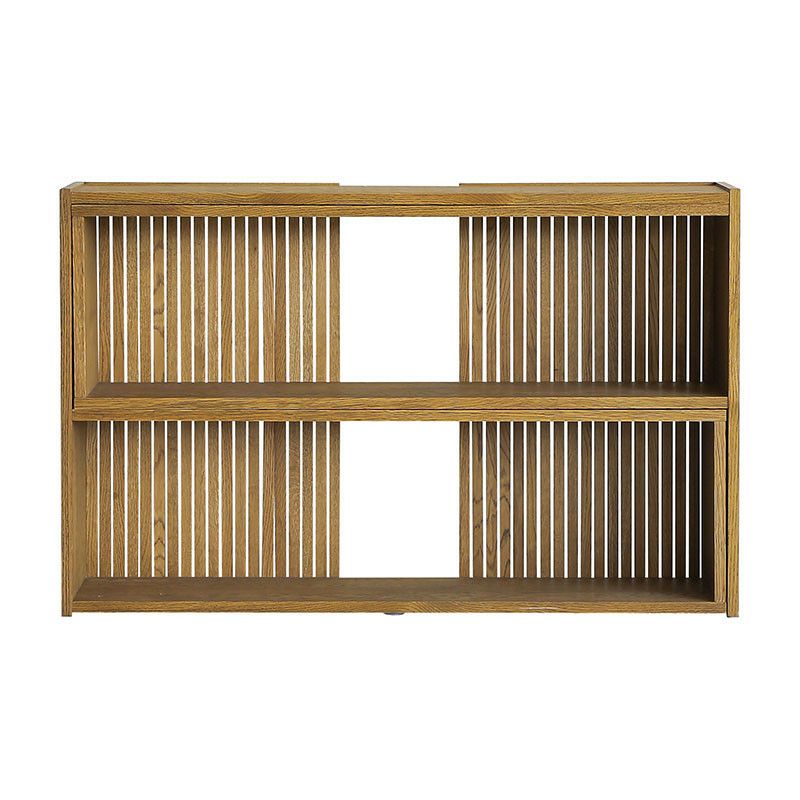 木製　2枚戸　貝模様棚　未使用 木製子供家具 オープン棚2段2｜木製キッズコーナー、木製子供家具