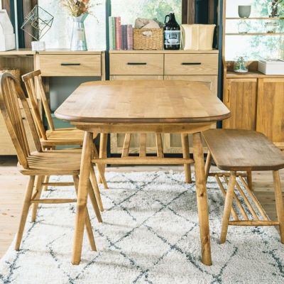 幅140cm] LOGIE ダイニングテーブル | DOUBLEDAY ONLINE SHOP