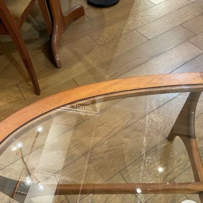 STATEROOM BY STONEHILL Glass top coffe table | DOUBLEDAY
