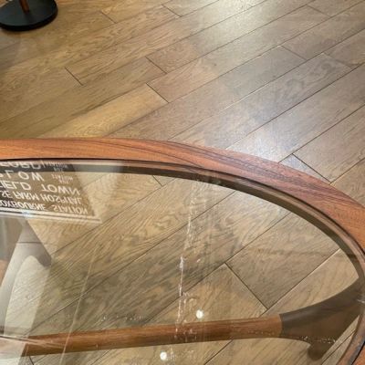 STATEROOM BY STONEHILL Glass top coffe table | DOUBLEDAY