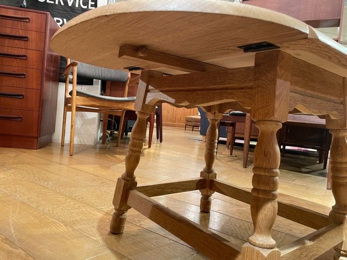 SALE】デンマーク製タイルトップエクステンションコーヒーテーブル