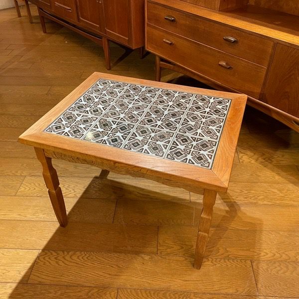 デンマーク製 タイルトップコーヒーテーブル Danish TileTop Coffee Table