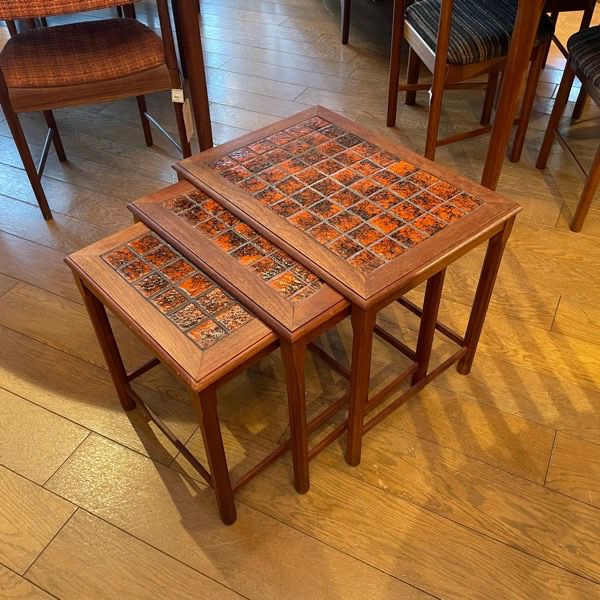 デンマーク製 ネスト オブ テーブル Danish Nest of Tables