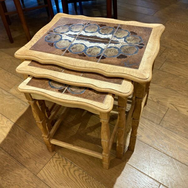 【SALE】デンマーク製 ネスト オブ テーブル Danish Nest of Tables