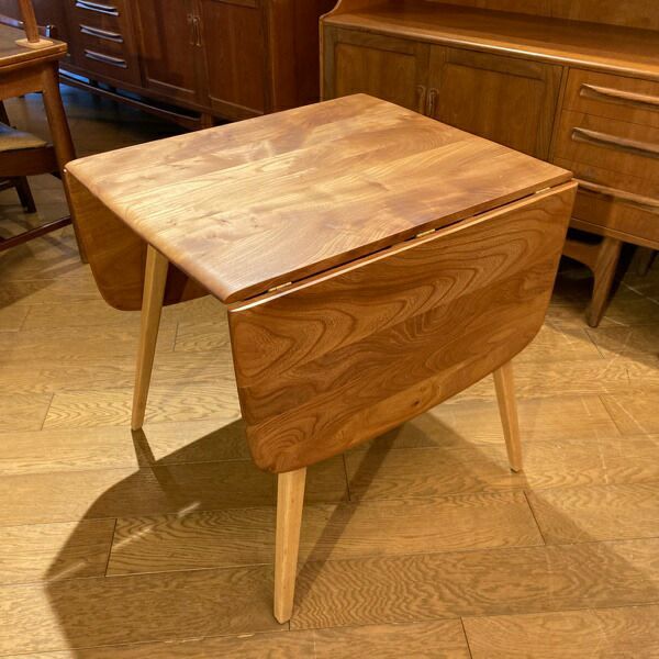 アーコール スクエア ドロップリーフ テーブル Ercol Square Drop Leaf Table