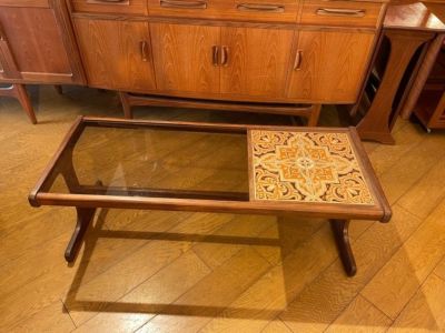ジープラン タイル＆ガラストップ コーヒーテーブル G-Plan Tile
