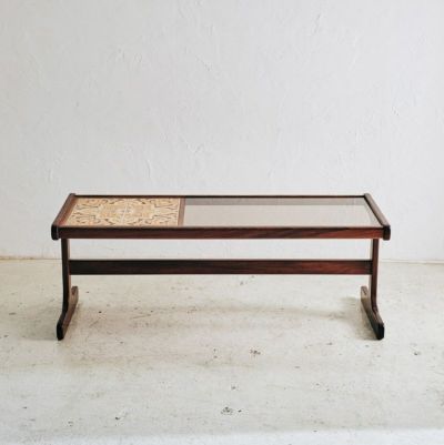 G-PLAN(ジープラン) /タイル ガラストップ コーヒーテーブル G-PLAN(ジープラン) / TILE & GLASS TOP COFFEE TABLE タイル