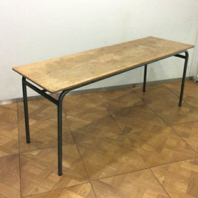 フランスアンティーク　学校机 1900年代オーク材のスクールデスク（机） フランスアンティーク