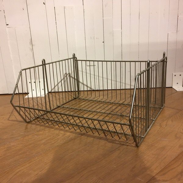 French Stacking Wire Basket<br>フレンチ スタッキング ワイヤーバスケット