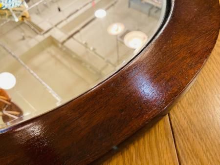 マホガニーフレームミラーMahogany Frame Mirror | DOUBLEDAY