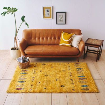 本日限定価格！！double day カラチ　カーペット　140×200 ホットカーペット対応のラグ｜ダブルデイ｜カーペット・じゅうたん
