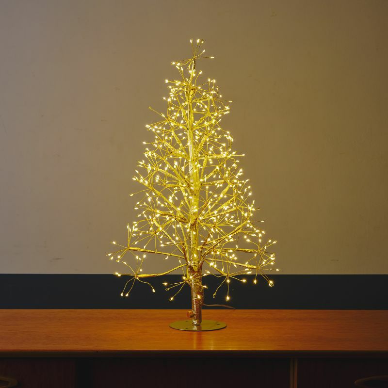 【選べる2サイズ】LEDイルミネーションツリーGOLDY TREE （60cm/120cm）
