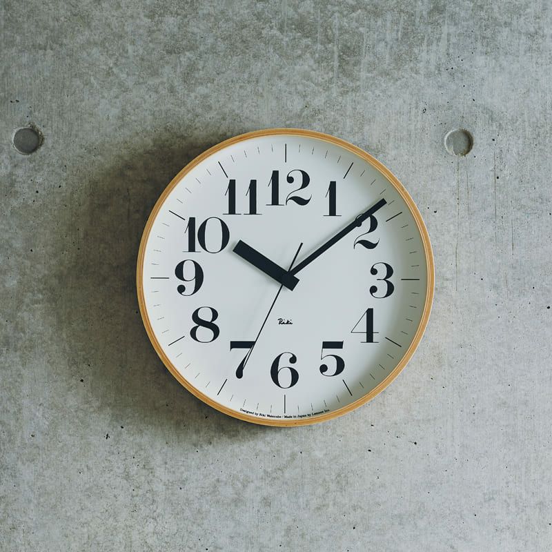 RIKI CLOCK (太字タイプ/電波時計)